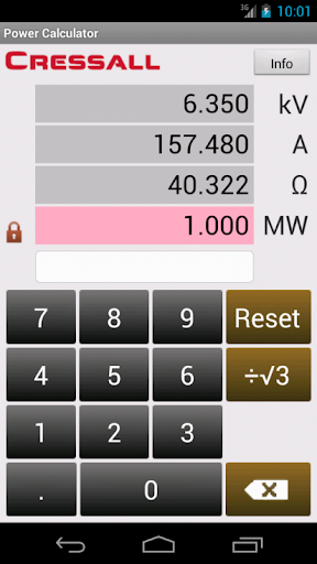 Ohm's Law Power Law Calculator