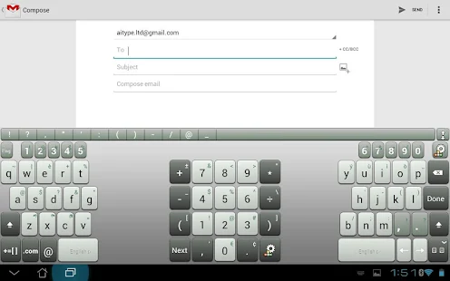 A.I.type Tablet Keyboard Plus - screenshot thumbnail