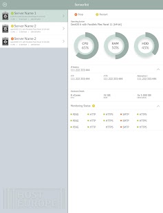 Mobile Server Manager Screenshots 1