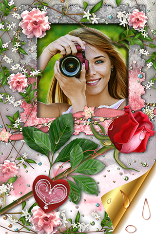 【免費攝影App】Flower Blossom Photo Frames-APP點子