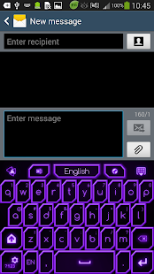 How to get GO Keyboard Purple Neon Theme 1.2.2 unlimited apk for bluestacks