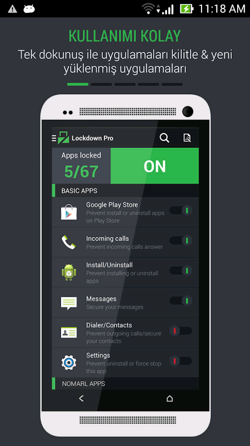   Lockdown Pro - Uygulama Kilidi- ekran görüntüsü 