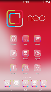 Neo Glow - Icon Pack HD 8 in 1 - screenshot thumbnail