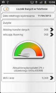 Licznik Danych w Telefonie Screenshots 0