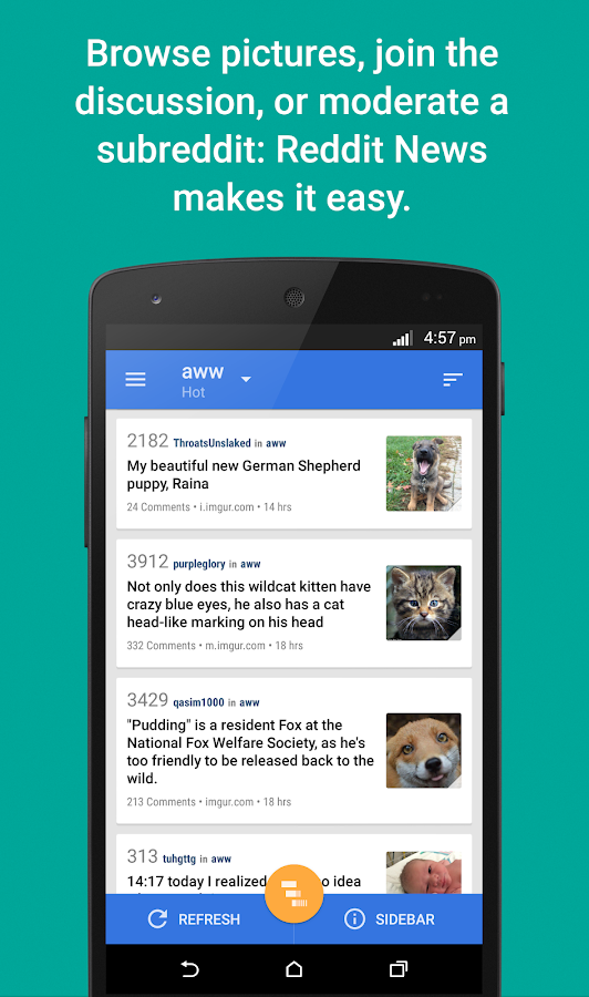 Reddit News Pro - screenshot