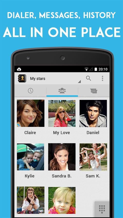 Contacts Dialer (Key/Donation) Screen 2