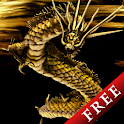 Golden God Dragon Free logo