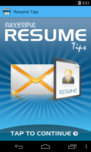 Resume Tips