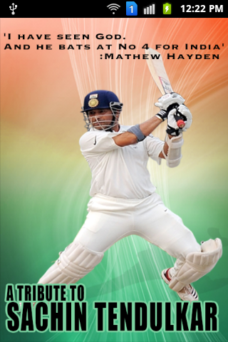 Sachin Ramesh Tendulkar