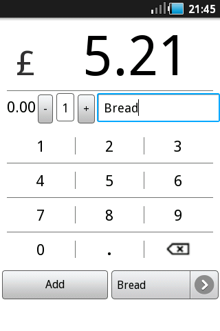 ShopCal Shopping Calculator