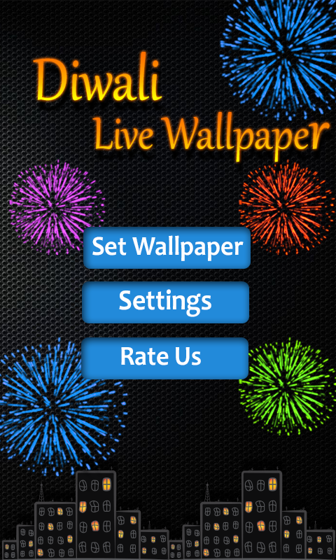    Diwali Night Live Wallpaper- screenshot  