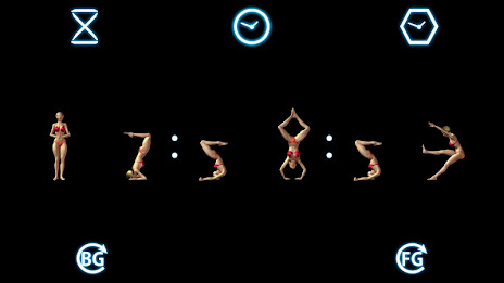 Gymnastic Clock: Gym Girl Time poster 1