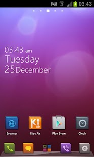 Designer Theme GO Launcher EX
