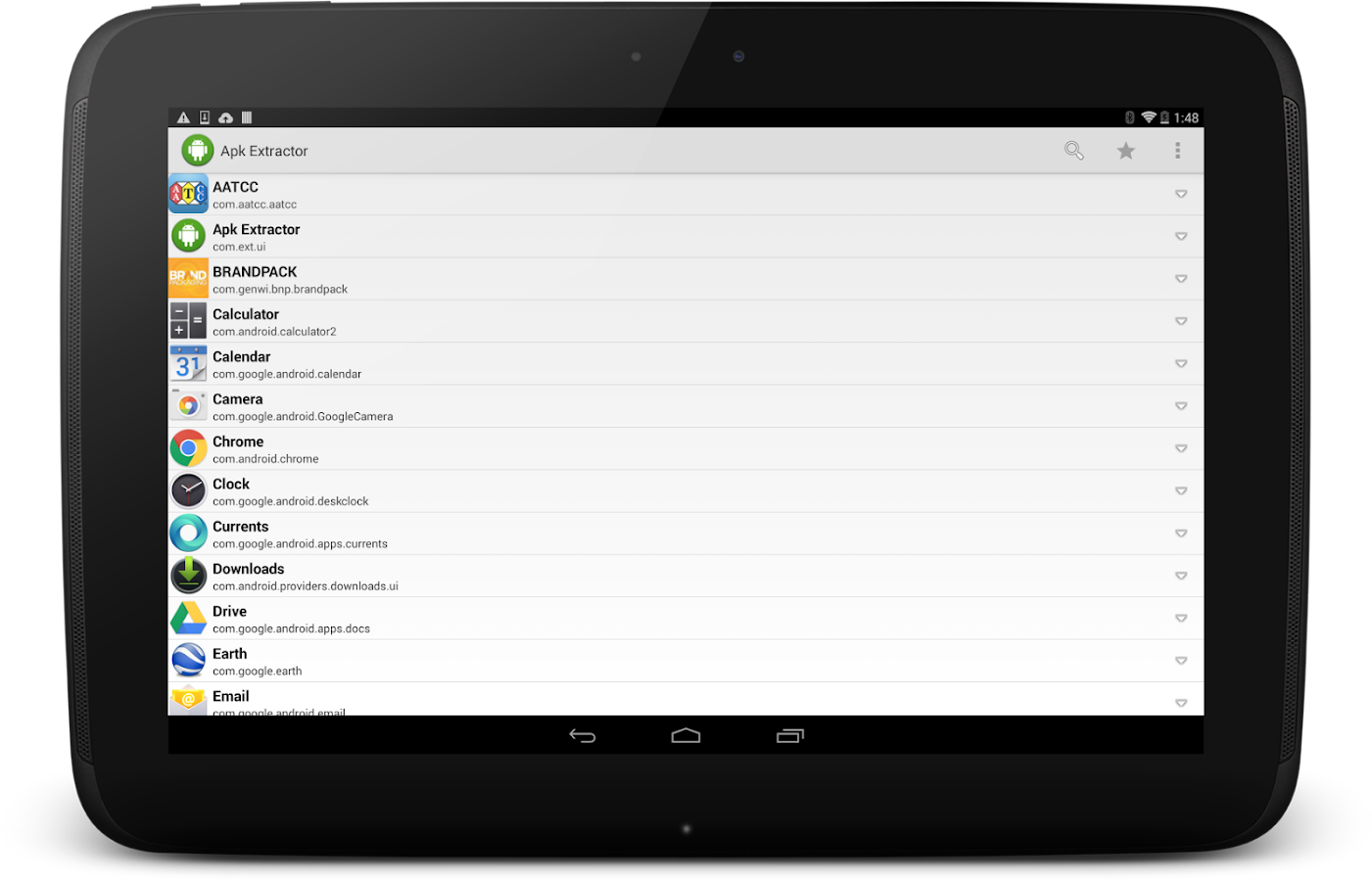 APK Extractor - screenshot