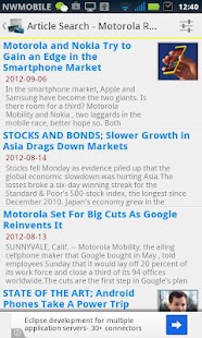 Popular Article Selection Screenshots 0