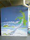 Coconut Tree Mural