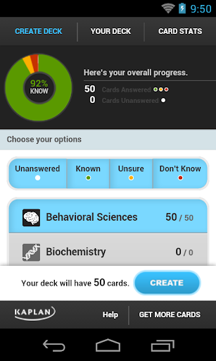 MCAT® Flashcards by Kaplan