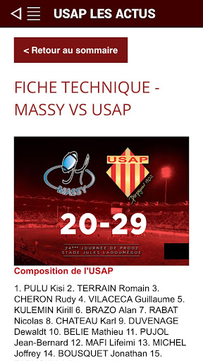 【免費運動App】USAP Officiel-APP點子