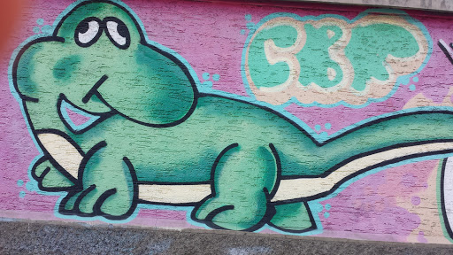 Little Dino Mural