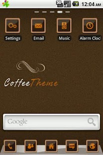 Free Coffee GO Launcher Theme APK for Android