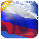 3D Russia Flag mobile app icon