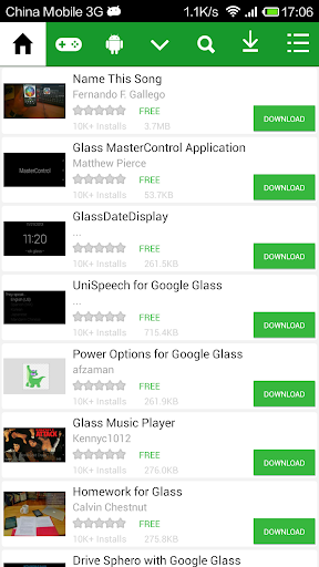 Top Apps for Google Glass