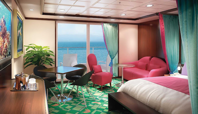 You'll love the great views from Norwegian Jewel's Penthouse balcony, as well as the butler and concierge services.