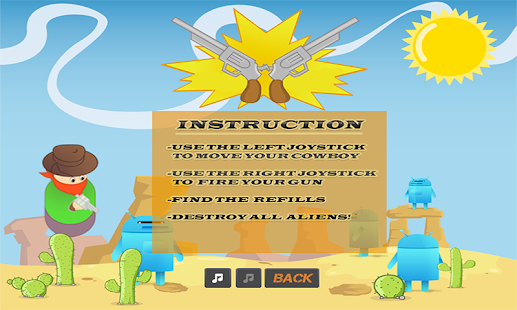 Alien Versus Cowboy FREE - náhled