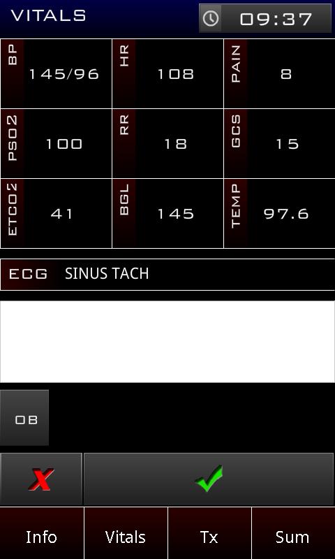 EMS Notes Screen 3