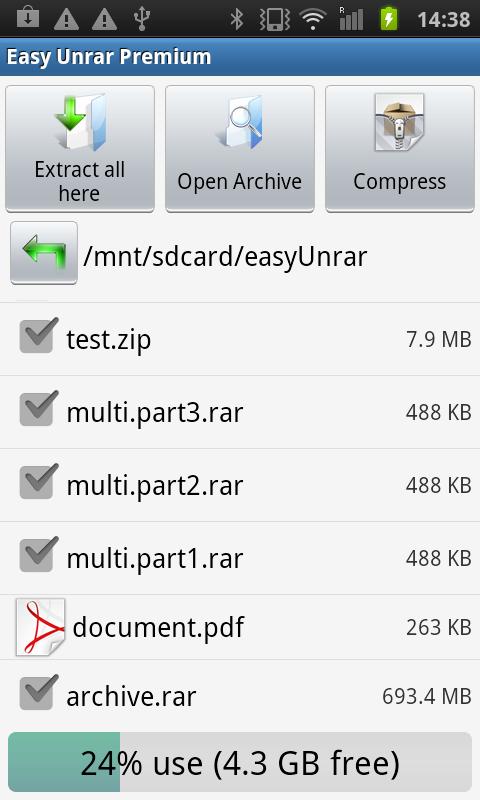 Download Easy Unrar Unzip & zip premium Apk