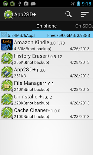 AppMgr III (App 2 SD) - 1mobile台灣第一安卓Android下載站