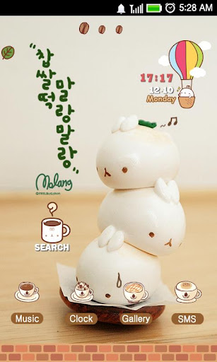 CUKI Theme soft Molang