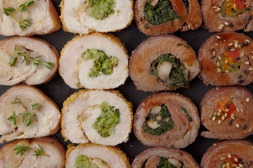Quick Thyme Bread Stuffed Chicken
