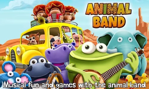 Android application Animal Band ~ 3D Music Toy screenshort