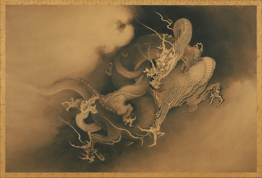 Two Dragons (in Clouds)