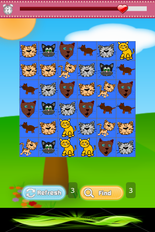 Meow Match Free Game for Kids