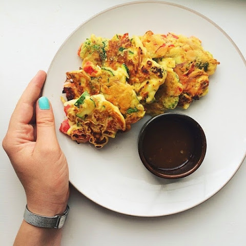 Chickpea Flour and Veggie Fritters