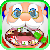 Christmas Dentist Office Santa