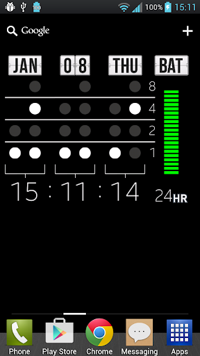 Binary Digital Clock