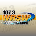 107.3 WRSW FM Lake City Rock logo