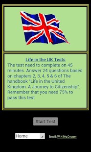 Citizenship Test - Life in UK