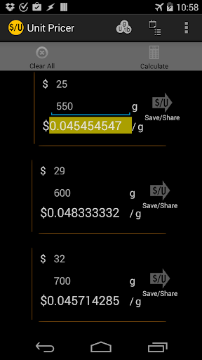 Unit Pricer - Compare Prices
