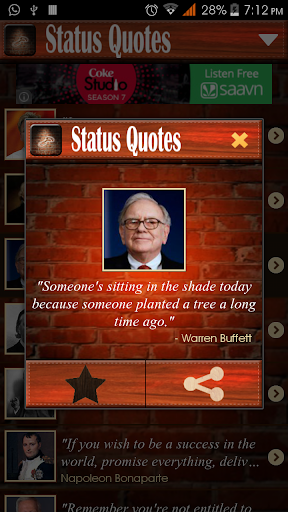 【免費社交App】Status Quotes-APP點子