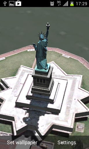 【免費個人化App】Statue of Liberty 3D LWP-APP點子