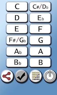 Android application Learn Advanced Chords -AdFree screenshot
