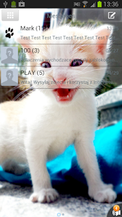 Free Download Sweet Kitty Theme for GO SMS APK for Android