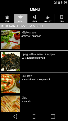 【免費生活App】Perla Nera Ristorante Pizzeria-APP點子