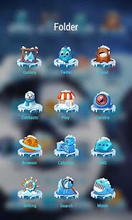 Happy Penguin Theme - náhled