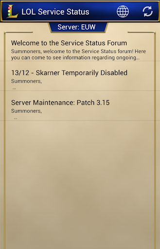 免費下載策略APP|LeagueOfLegends Service Status app開箱文|APP開箱王