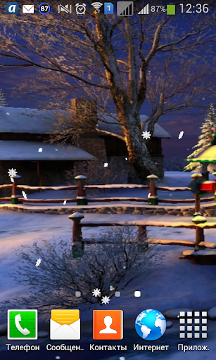 Snow Wallpaper 3D